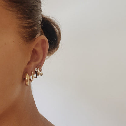 Caroline Earring - 18K Gold Plated