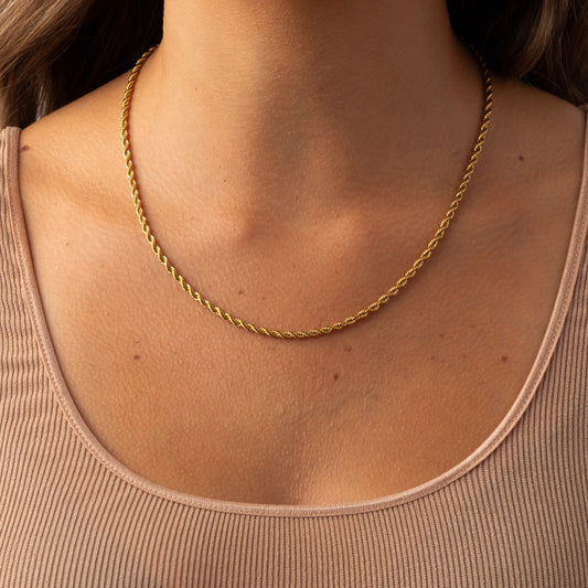 Adrienne Necklace - 18K Gold Plated