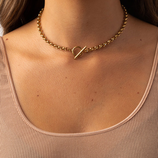 Camille Necklace - 18K Gold Plated