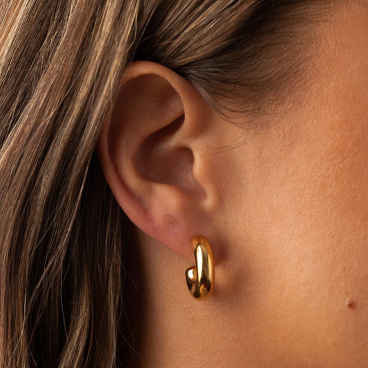 Gina Earring - 18K Gold Plated